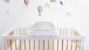 Babyhood Cot Top Changer - White
