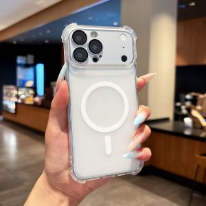 Luxury Four Corner Anti-fall Lens Protect Phone Case For iPhone 17 16 15 14 Plus 13 12 11 Pro Max Shockproof Matte Hard Cover