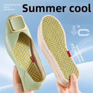 LINGMIAO | Cool & Breathable Insoles for Women 37/38