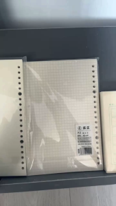 BF-A106 Binder Isi Ulang A5 60 Lembar Garis & Refill Notebook Polos Serbaguna