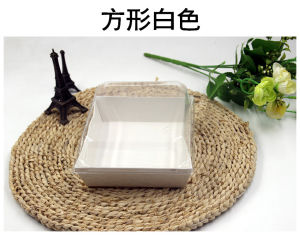 Trendy Bread Box Dirty Chocolate Pastry Packaging Box Bag Western Pastries Cake Packaging Box Kitchen Baking Utensils DIY Equipment