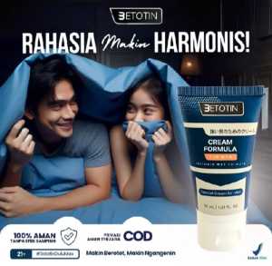 Betotin Cream Formula Intimate Menambah Ukuran Tahan Lama For Man