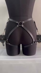 Dây Lưng Da Trang Trí Gợi Cảm Dành Cho Nữ Với Dây Đeo Đùi Dây Đeo Ngực Phụ Kiện Trang Phục BDSM Fetish Dành Cho Phụ Nữ