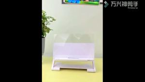 (Best Quality) F6 Kaca Pembesar Layar Hp Smartphone Enlarge Screen Amplifier Zoom 3D