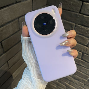 Fluorescent Green Liquid Silicone Phone Case for Vivo X200Promini X100S Womens Style Durable Anti Dirt Drop Resistant