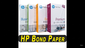 HP Bond Paper A4 / Short / Long / A3 - 70gsm / 80gsm / 90gsm - 500 Sheets - Bright White Jam-Free for Office & School Print