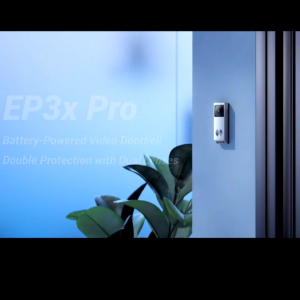 EZVIZ Dual-Lens 2K Doorbell WiFi Camera Wireless Indoor/Outdoor CCTV Solar charging + Battery EP3X Pro Kit