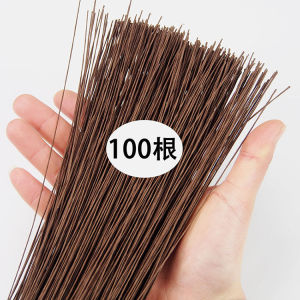 Handmade DIY Flower Art Paper Wrapped Iron Wire Rust Proof Zinc Coated Sugar Craft Greenhouse Gardening Leaf Vein Fine Wire