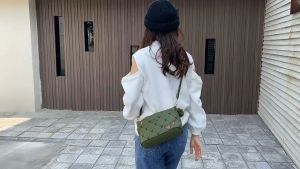 KOREAN STYLE SLING SHOULDER BAG BEG SILANG WANITA MURAH CANTIK