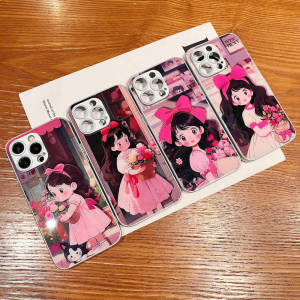 Case For iPhone 15 Pro Max with Hand Strap & Lens Protection