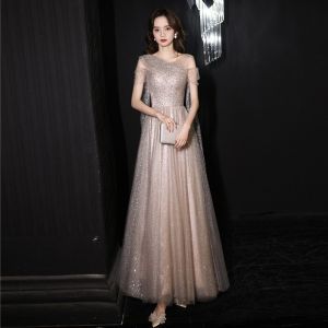 Formal Evening Dress For Women Korean Banquet luxury Sequins debut gown 18 Wedding