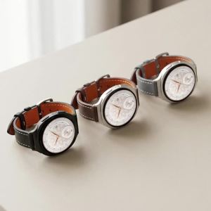 GEEKTHINK | Dây Đeo Bằng Da Tháo Nhanh Dành Cho Nữ Dành Cho Đồng Hồ Samsung Galaxy Watch 40mm/44mm/46mm Vòng Đeo Tay Thời Trang Tương Thích Với Galaxy Watch 8/9 Classic