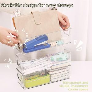 Transparent High-end Multifunctional Desktop Organizer Box