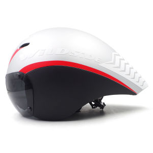 TT Aero Cycling Helmet CE Certified Triathlon Time Trial Ultralight Integrally-Molded Bike Helmet for Men Women Adjustable 55-61