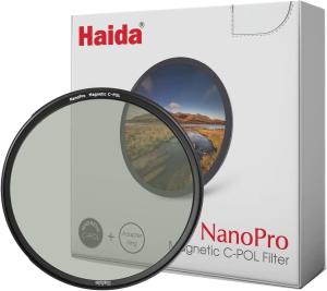 Haida NanoPro Magnetic CPL Circular Polarizer Camera Lens Filter with Adapter Ring 52mm 55mm 58mm 62mm 67mm 72mm 77mm 82mm