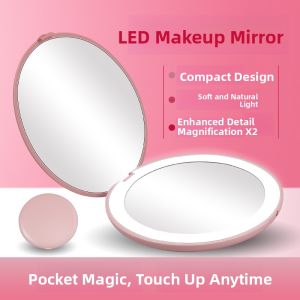 CMGF | Portable Magnifying LED Makeup Mirror Small
