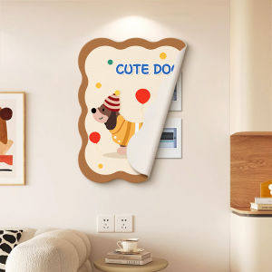 Modern Cartoon Magnetic Stick-On Electric Meter Box Cover Horizontal Decorative Art Painting for Home Decoration