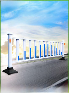 Municipal Road Guardrail Isolation Fence Parking Lot Sidewalk Road Safety Protective Grating Isolation Crash Barrier Customization