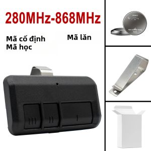 Máy Sao Chép Điều Khiển Từ Xa Cửa Nhà Để Xe Đa Tần Số Phổ Thông 280 MHz-868 MHz Bản Sao Mã Biến Đổi Có Kẹp Cho Cổng Cửa Điện