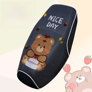 Universal Electric Vehicle Seat Cover Waterproof Sun-Proof Pedal Battery Car Seat Cushion Heat Insulation Breathable All-Season Motorcycle Cover