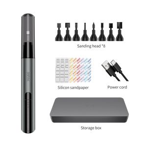 DSPIAE ES-A Pro Upgraded Reciprocating Electric Sander Illusive Shadow Assembly Model Hobby Grinding Pen Craft Tool Kit