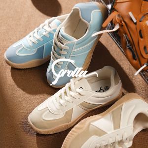 Corolla รองเท้าลำลอง นางสาว แบบส้นแบน สีฟ้า กากี กันน้ำ ลดแรงสั่นสะเทือน มิตรต่อสิ่งแวดล้อม