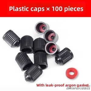 Universal Plastic Car Tire Valve Caps Dustproof Protection Covers for Motorcycles Electric Cars Small Cars Tire Valve Nuts