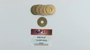 Ring Plat "10 (WP 6 X 24) Harga Per Pak Isi 10 - Reng Plate Pelat Washer Kunci 10 Diameter 6mm x 24