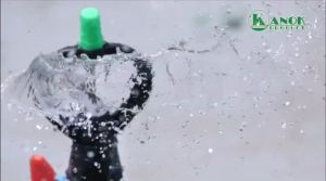 ชุดหัวสปริงเกอร์ รุ่นใบพัดสแตนเลส(จุกเขียว) + ต่อตรงเกลียวนอก 1/2 นิ้ว (4หุน) ครบชุดพร้อมใช้งาน