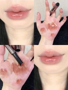 Natural Looking Moisturizing Lipstick Glossy Lipstick Low Saturation Bare Face Beauty Water Light Sensation Lip Makeup Tool