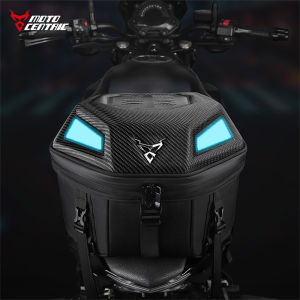 กระเป๋าท้ายรถจักรยานยนต์แบบขยายได้ความจุมาก20-25L กระเป๋ารถจักรยานยนต์มอเตอร์ไซค์อเนกประสงค์สำหรับขี่กระเป๋าสะพายหลัง