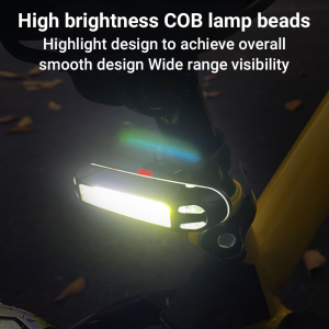USB Rechargeable LED Bike Rear Light Waterproof Bicycle Taillight Safety Warning Lamp for Night Cycling MTB Road Bike⚡PH deliveryIn stock⚡