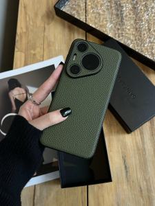 เคสโทรศัพท์หนังแท้บางเฉียบ Huawei Pura70 pro Pura80 Pura70 Ultra P60 Art ป้องกันการตกหล่น ด้านนอกนิ่ม ด้านในด้านล่างแบบเคลือบด้วยซิลิโคน