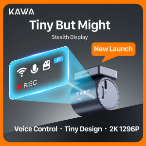 2K KAWA MINI 3 Pro Cameras for Car DVR Tiny Dash Cam 24 Parking Auto Video Recorder WiFi APP Voice Control Car dashcam