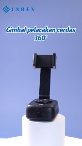 INBEX IG1 Gimbal AI Face Tracking+2.1m tripod kit Auto 360° Dengan Fungsi Powerbank Kontrol Gerakan HP Gimbal