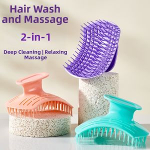 QIKAI | Hair Washing Wet & Dry Massaging Brush