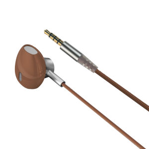 Tai Nghe Kim Loại Âm Trầm 9D Với Micro HD Điều Khiển Có Dây Dành Cho iPhone 15/16/17 Samsung - Cổng Type C & 3.5mm Kiểu Đeo Trong Tai