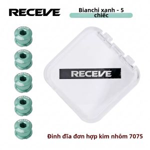 RECEVE | Chốt Xe Đạp Đường/Đập Gập CNC Nhôm 6.5mm