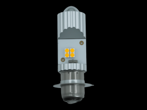 Funtimes T19 H2 H4 P15D Headlight Dual Color White&Yellow Updated Driving Light For Motorcycle