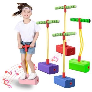 Kids Frog Jumping Balance Toy Outdoor Sports Exercise Equipment - Fitness Bouncing Sound Educational Growth Tool for Children