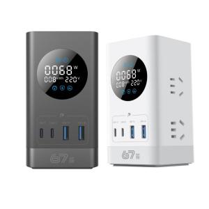Bull | Thanh Nguồn Đa Chức Năng Sạc Nhanh 67W USB Hiển Thị Số
