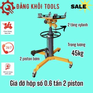 Giá Đỡ Hộp Số Kiểu Đứng 0.6 Tấn 2 Piston 2 Tầng