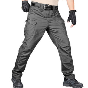 Tactical Cargo Pants Men Combat Trousers Army Military Pants Multiple Pockets Working Hiking Casual Mens Trousers Plus Size 6XL