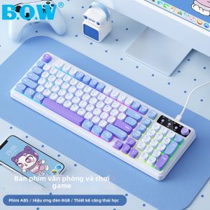 B.O.W | Silent Key and Mouse Set Wired
