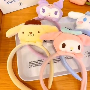 ELMORA | BD1872 Bando Wanita Korea Motif Boneka Kartun 3D Bandana Aksesoris Rambut Kepala Fashion