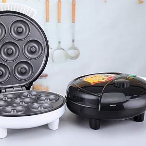 เครื่องทำโดนัท เครื่องทำอาหารเช้า เครื่องทำโดนัท 7 ช่อง เครื่องทำแพนเค้ก เครื่องทำเค้ก เครื่องทำขนมปัง