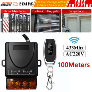 【315MHz/433MHz】433Mhz Remote Control Switch AC220V 30A Hign Power on Off Remote Control Transmitter for Water Pump Motor LED/Electric Appliance Remote-Switch