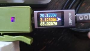 Gaqqee | Đồng Hồ Đo Điện Áp DC 4-30V 0-12A Màn Hình Kỹ Thuật Số Type-C Vôn Kế Đa Chức Năng Bộ Sạc Máy Đo Công Suất Máy Đo Điện