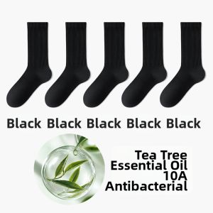 B&C.Room | Antibacterial and Anti-odor Mens Cotton Socks Medium Calf