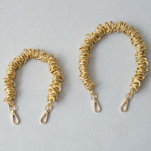 New Fashion Woman Bag Accessory Detachable Vintage Gold Alloy Chain Bag Rope Strap Women Handbag Shoulder Handle Chains